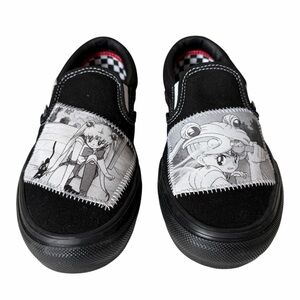 Sailor Moon x Vans Skate Slip-On Pretty Guardian Sneakers Men's 7 Women's 8.5